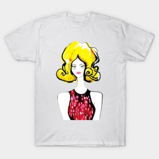 Blond girl T-Shirt